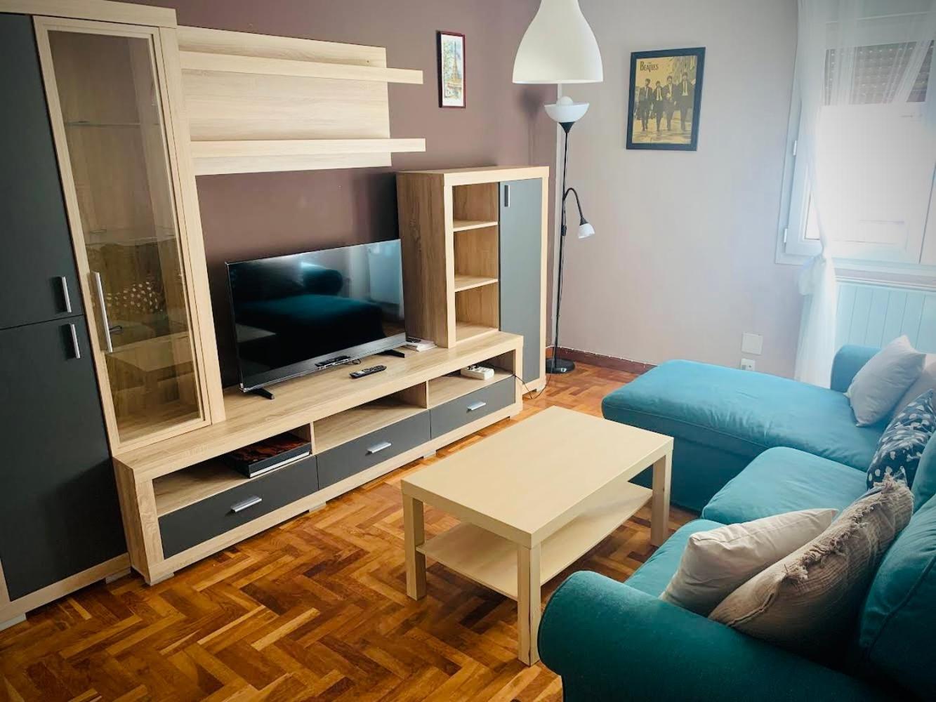 Amplio Apart 3 Dormitorios Cerca De La Playa Con Garaje Gijon Ngoại thất bức ảnh